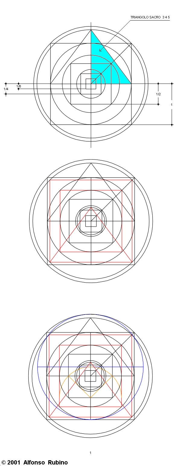 Geometric Analysis of the Aztec Sundial - Part 1 by Alfonso Rubino