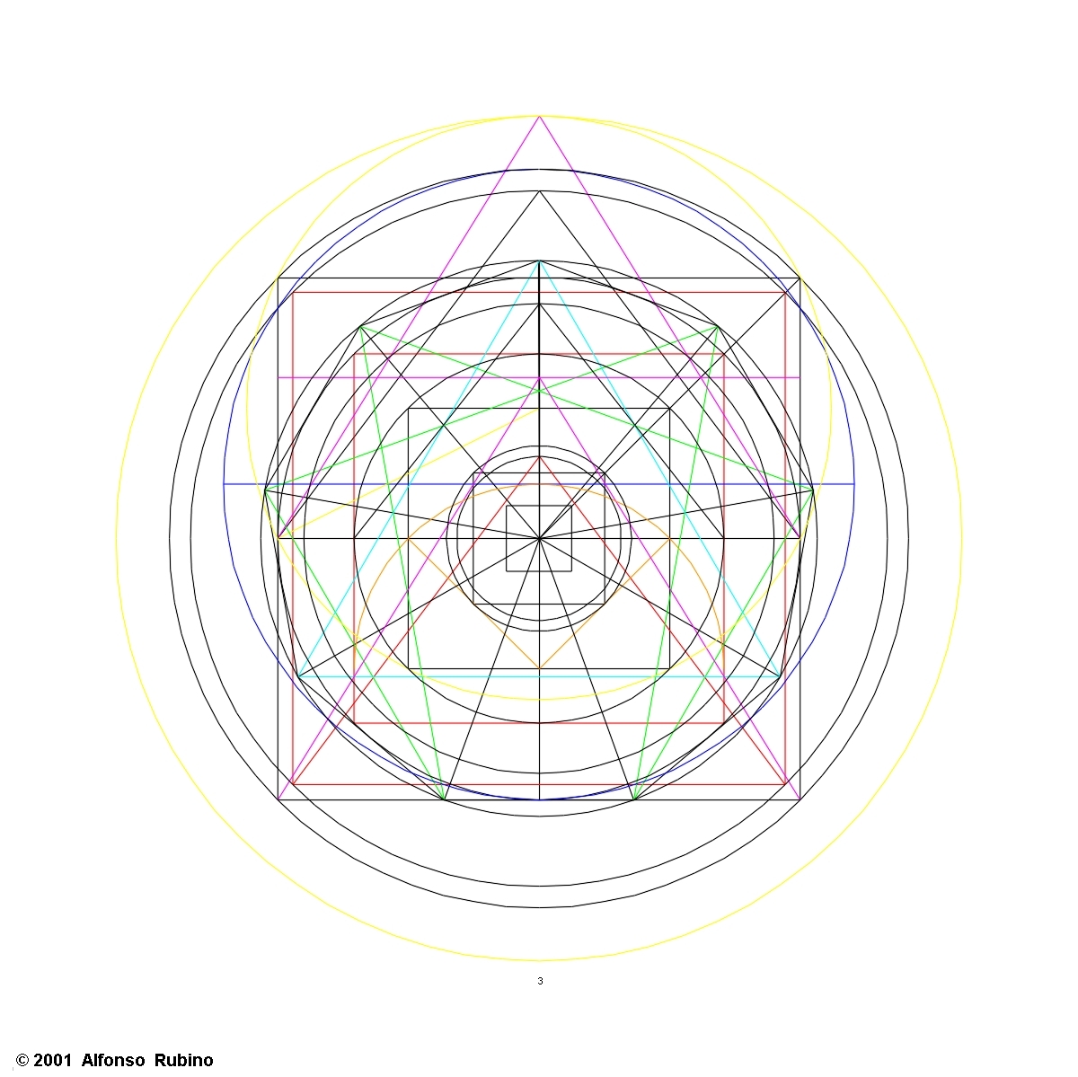 Geometric Analysis of the Aztec Sundial - Part 3 by Alfonso Rubino